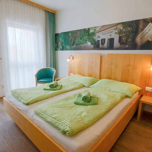 Foto eines Gästezimmers von Weingut Herzinger | Nußdorf ob der Traisen